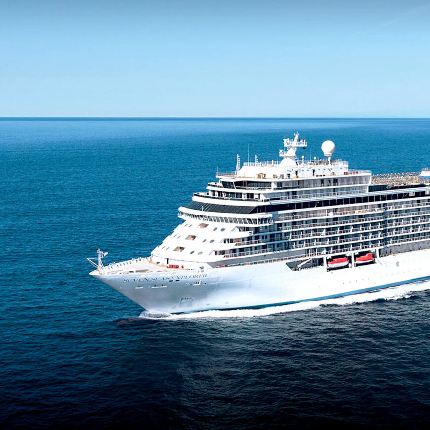 Regent Seven Seas luxury cruise ship