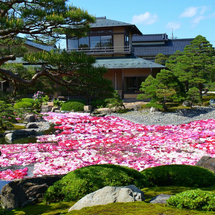 Japan's famous Yuushien gardens