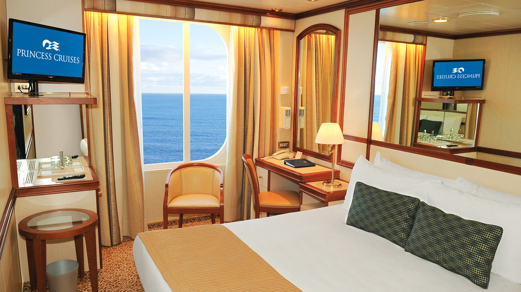 Oceanview suite on Princess