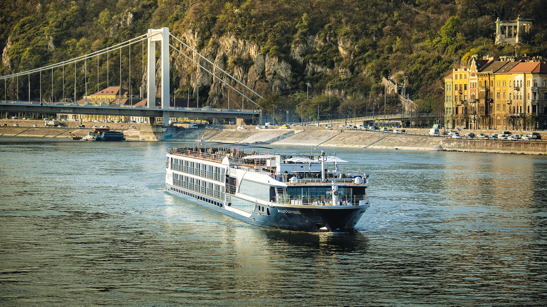 Guests can explore hundreds of ports and small towns on a river ship