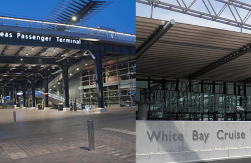 White Bay Cruise Terminal and Overseas Passenger Terminal in Sydney