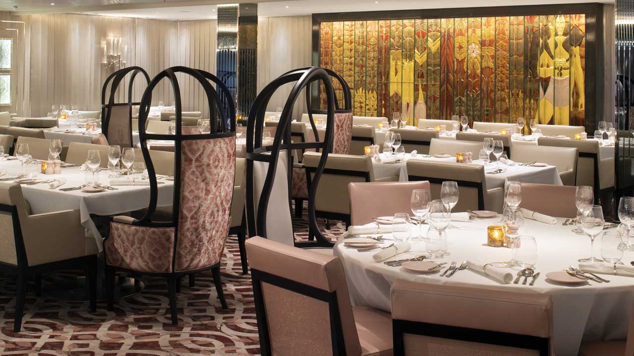 Celebrity Cruise Line offers sumptuous meals in all of its restaurants. 