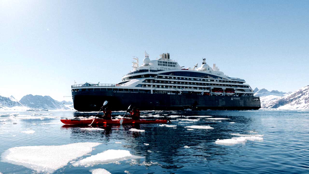 Ponant line highlights itineraries that feature the world's most remote destinations. 